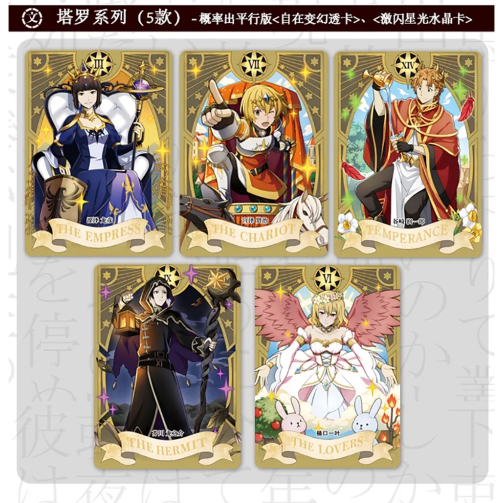 Bungo Stray Dogs Collezione di carte Ragionamento Azione Anime Edogawa Rampo Dazai Osamu Fascino unico Carte di personaggi esclusive Regali