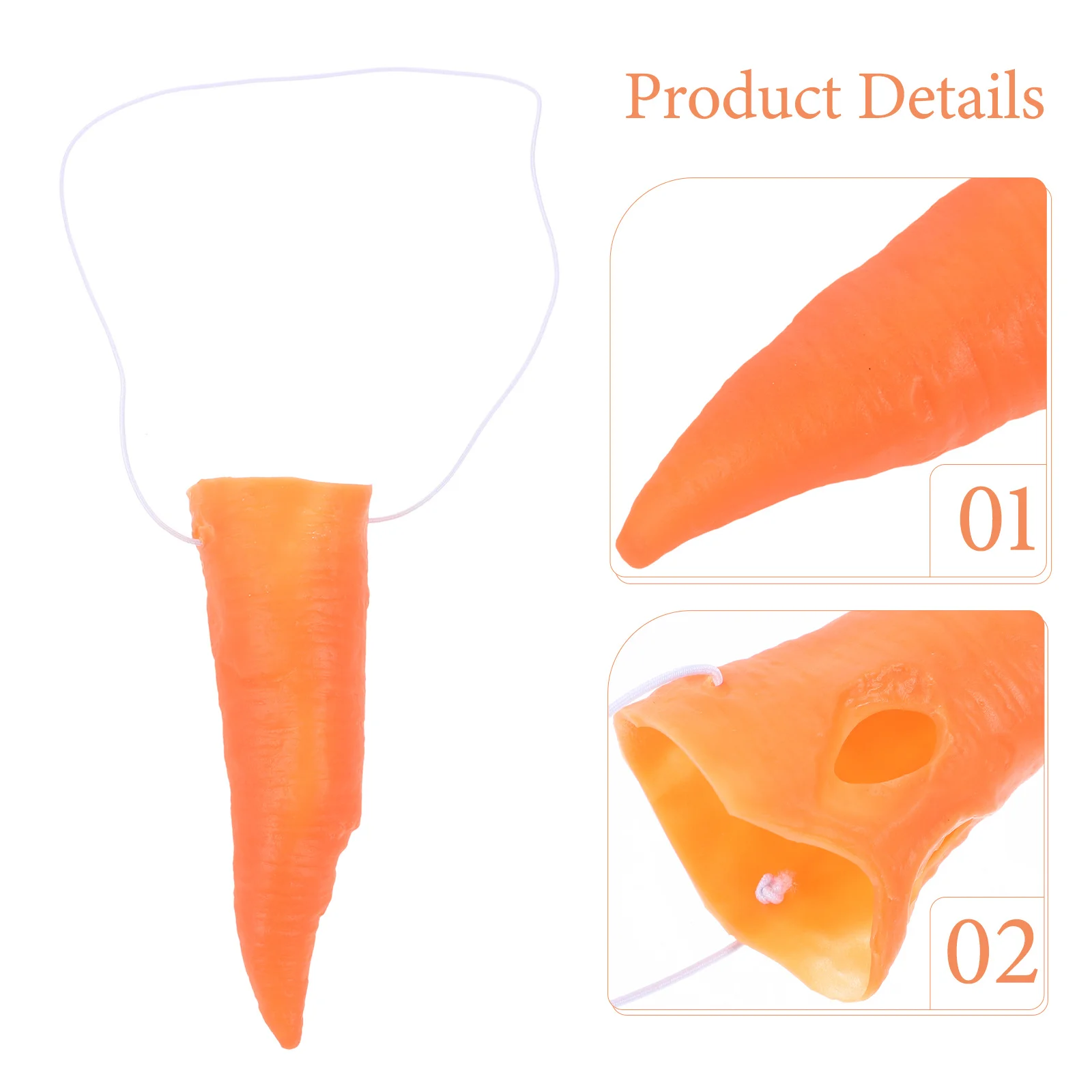 

3 шт., реквизит для косплея с морковным носом, аксессуары для одевания снеговика для костюмированной вечеринки, Рождественская декоративная цирковая тема, веселая, многоразовая