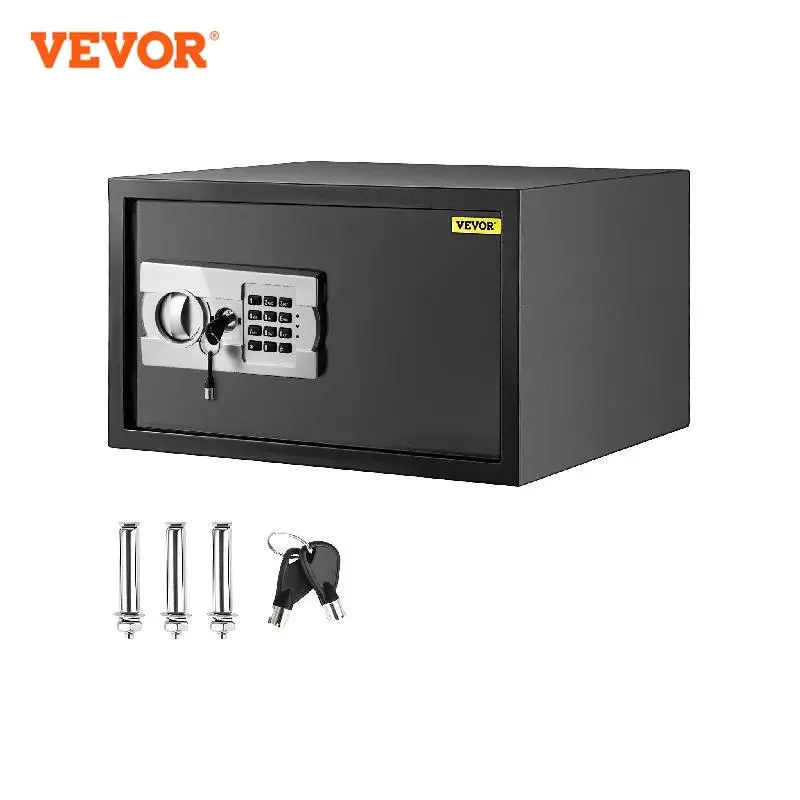 vevor cofre eletronico secreto escondido cofrinho acesso digital chaves de acordo para loja armas de dinheiro documentos de joias 01