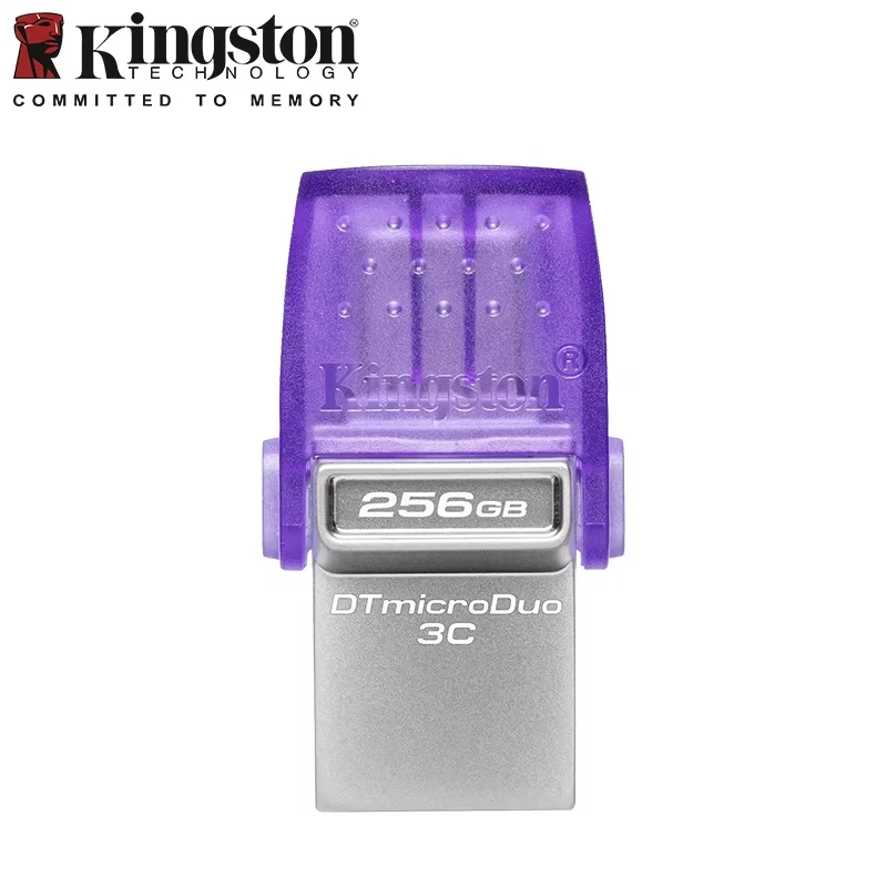 Kingston DataTraveler microDuo 3C 64GB 128GB 256GB USB 3.2 Doble Tipo-C + Tipo-A Memoria Flash Mini Pen Drive