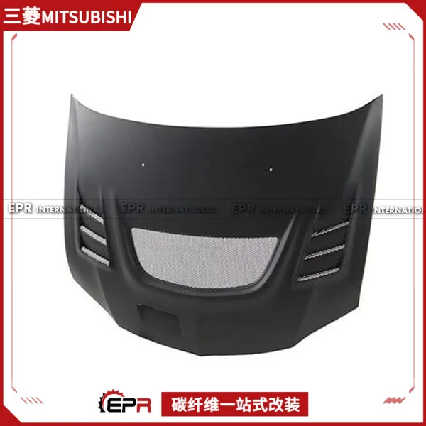 

Подходит для Mitsubishi Evolution EVO8 9, модифицированная крышка охлаждения из углеродного волокна TS, крышка двигателя