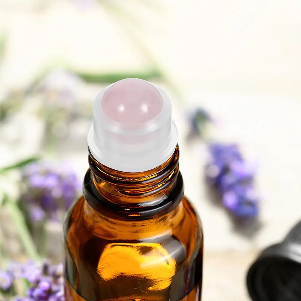 

4pcs Essential Oil Roller Ball Accessories 16mm Neck 10ml Bottles Stainless Steel Leakproof Oil Diffuser Moisturizer