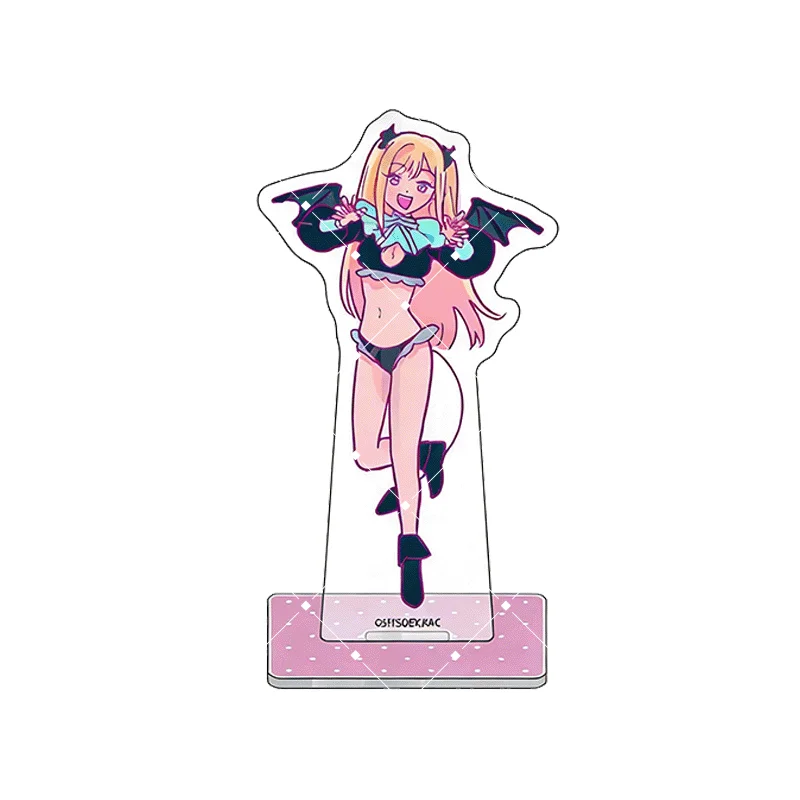 Anime My Dress-Up Darling Acrylic Stand Set, 15cm Kitagawa Marin Figure, Anime Gift for Boyfriend Desk Room Car, Valentine's Day