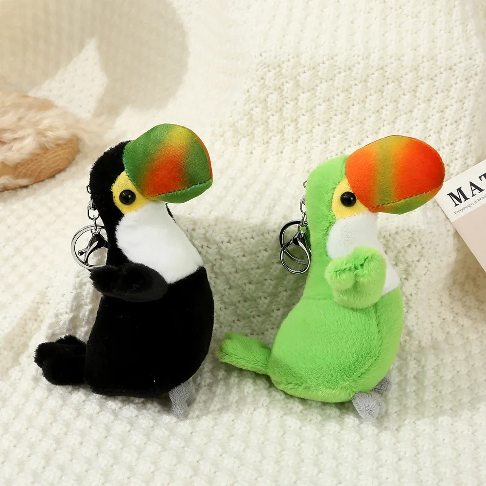 

1 Pcs New Cartoon Cute Big Mouth Bird Plush Doll Keychain Fashion Plush Backpack Pendant Car Pendant Creative Birthday Gift