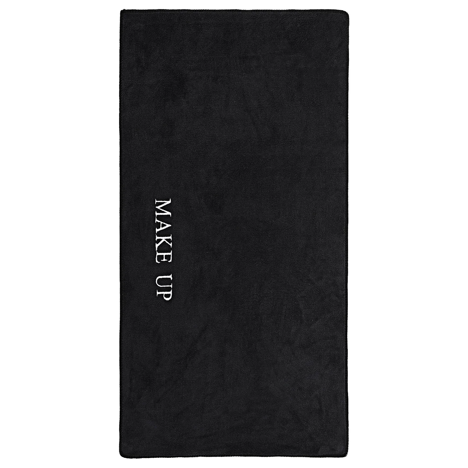 Zwarte Make-up Vanity Mat Grote Bureau Organizer Pad voor Beauty Counter Kaptafel Protector Doek Oppervlak Cover Mat