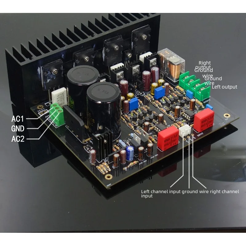 M4 British-style Sf60 Kit High-powered Amplifier Board Classic Clear Sound Ultra Lm3886 Tda7293 Integrated Circuits