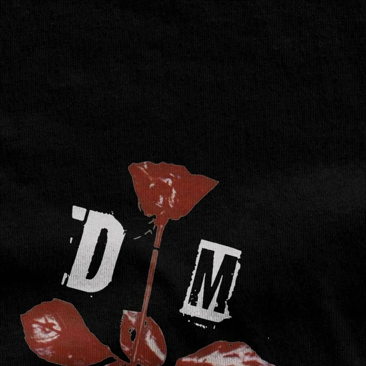 Depeches Mode T Shirts for Men Women 100% Cotton Novelty T-Shirt Round Neck DM  Rose Tee Shirt Short Sleeve Clothing image 4