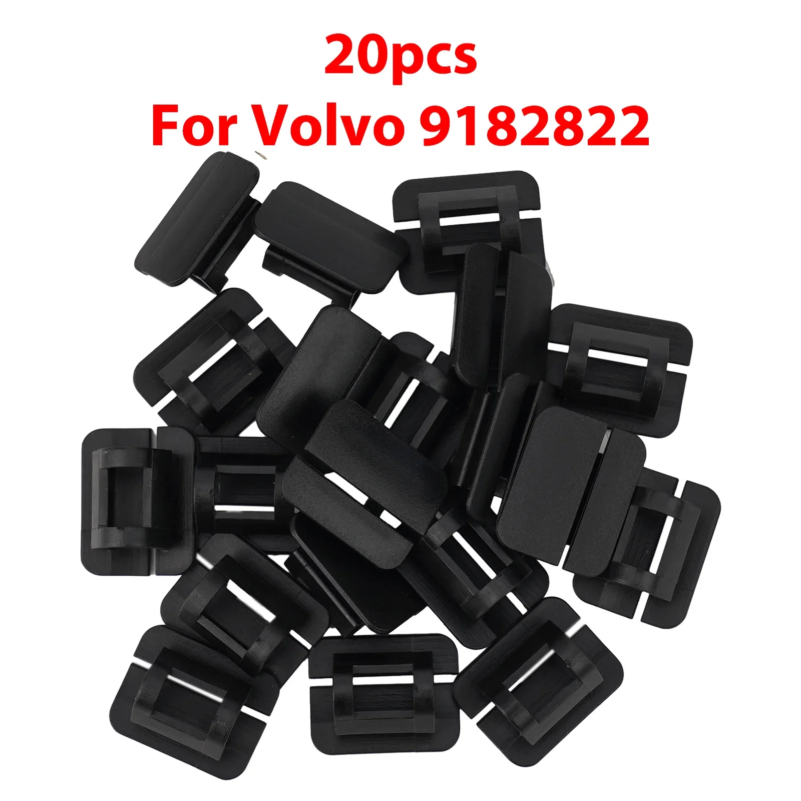 

Nylon Retainer Holder Pad Clip For Volvo Black Clip-On For Volvo 9182822 Front Insulation Left Lining Matte Mount