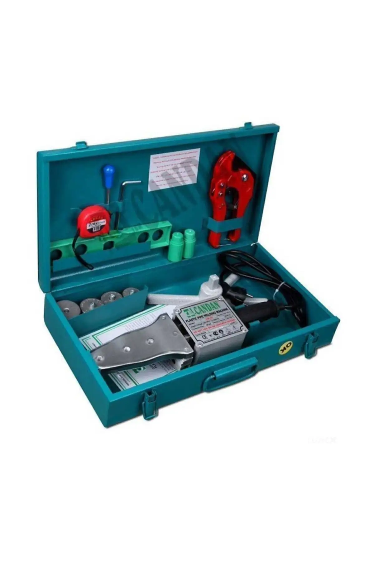 Plastic Pipe Household Type Welding Machine, Stainless Steel, Double Heating Element, 1500 Watt, 16 Amps, pprc Pipe Welding Machine