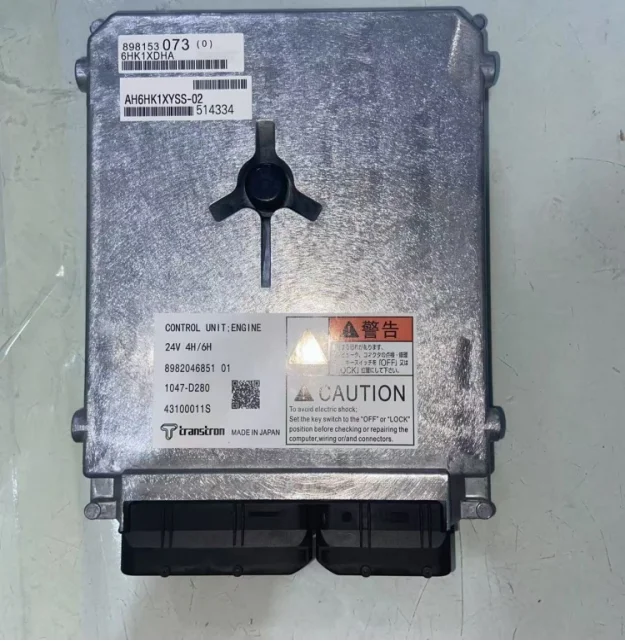 ЭБУ для контроллера ISUZU 4HK1 6HK1 6UZ1 8981260540 8982224511 8982046851 Контроллер для экскаватора Hitachi ZX240-3 ZX225-3