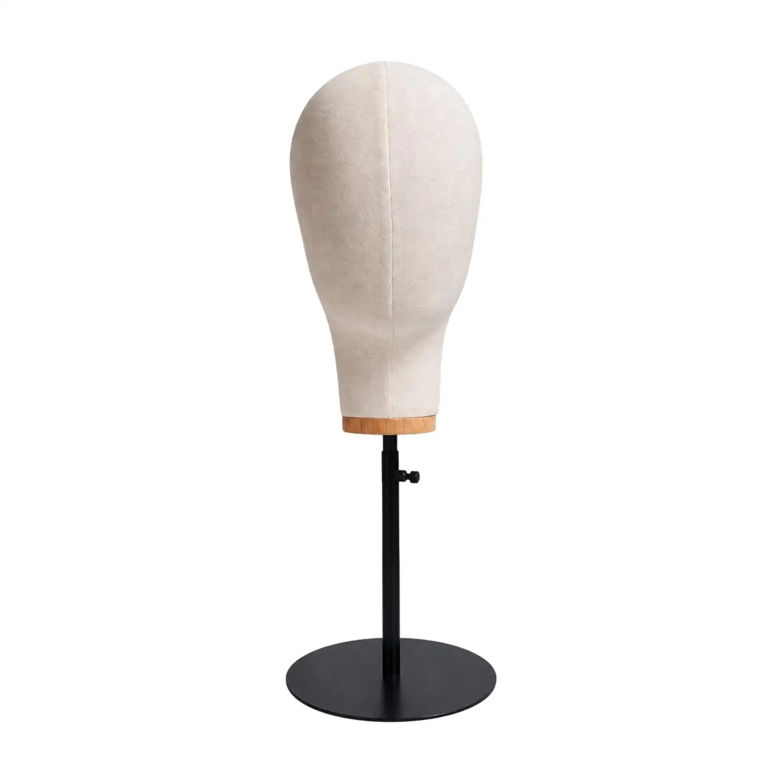 Hairpiece Hanger Stable Hairpiece Stand with Mannequin Head Freestanding Hat Display Stand Space-Saving for Boutique Owners