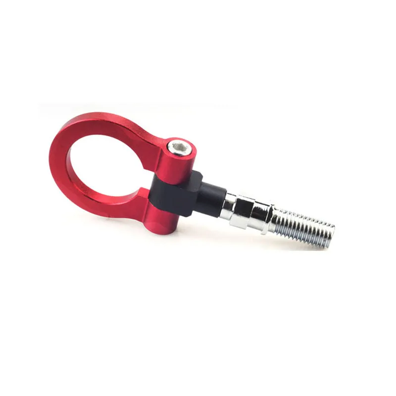 Aluminum Car Tow Hook Screw-on Racing Tow Hook Benen Automobile Fit for BMW Toyota/Scion Lexus/Yaris Towing Bars