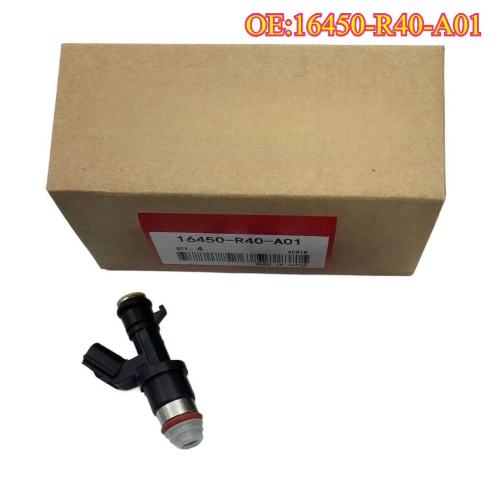 

High quality New For 16450-R40-A01 Fuel Injectors for Honda Accord Civic Si CR-V 2.4L AcuraTSXL4 2.4L 2009-2014