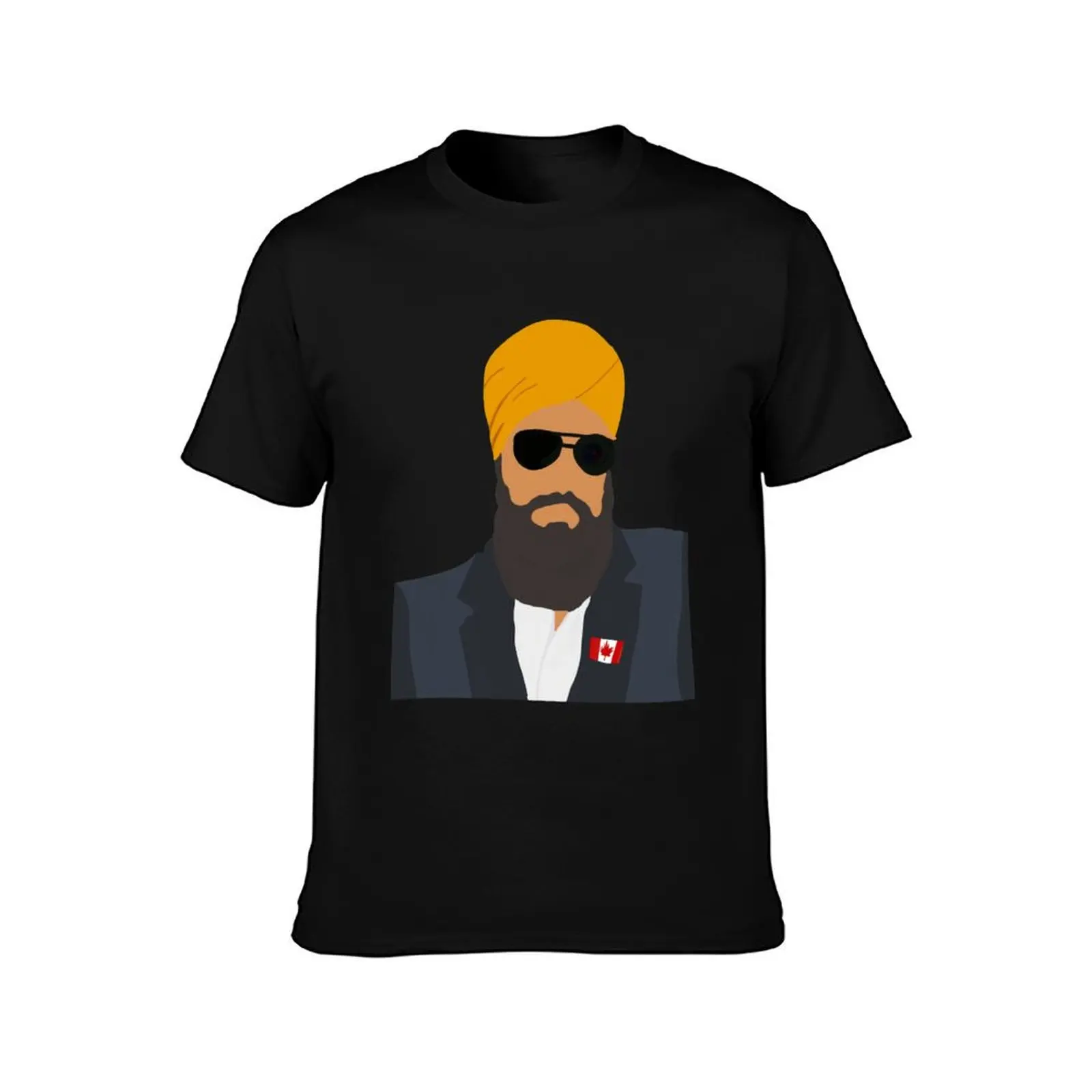 Cool Jagmeet Singh - New Democratic Party T-Shirt Soft Stretch Short Sleeve Top T-Shirt