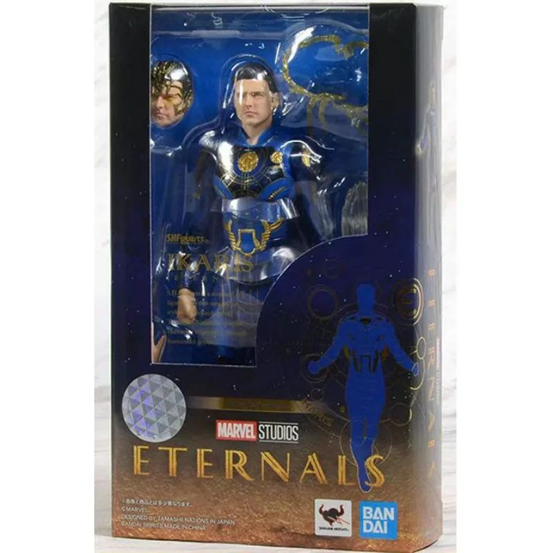 

Brand New Genuine Bandai Model SHF Eternals Ikaris Eternals Movable Figure Ornaments Ready in Stock