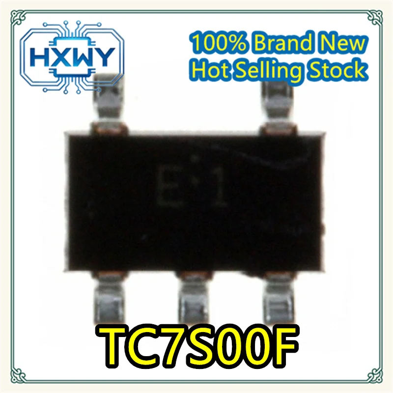 (10/50 pcs) TC7S00F  Silkscreen E1  Package SOT353  Brand new electronics  Best-seller  Low stock  Fast dispatch
