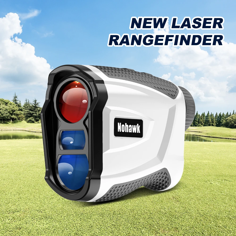 

Nohawk 600m/1000m Laser Rangefinder with 6X Magnification, USB-C Charge, Distance/Angle/Speed/Scan Multi Functional for Hunting