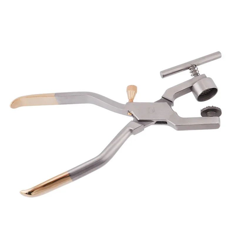 Dental Bone Crusher Forceps with Titanium Head Dentist Surgical Plier Tool Instrument Medical Instruments Dentistry