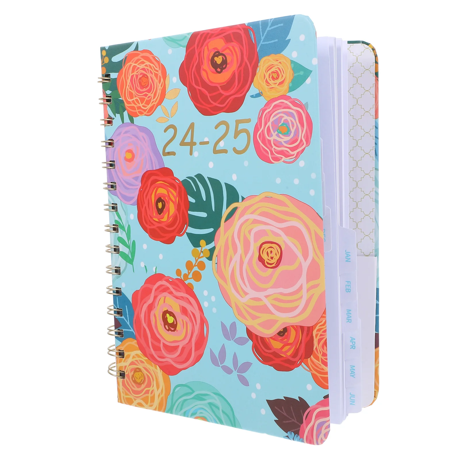 2024 -2025 Notebook Work Notepad to Do Academic Calendar Weekly Monthly Planner Hardcover