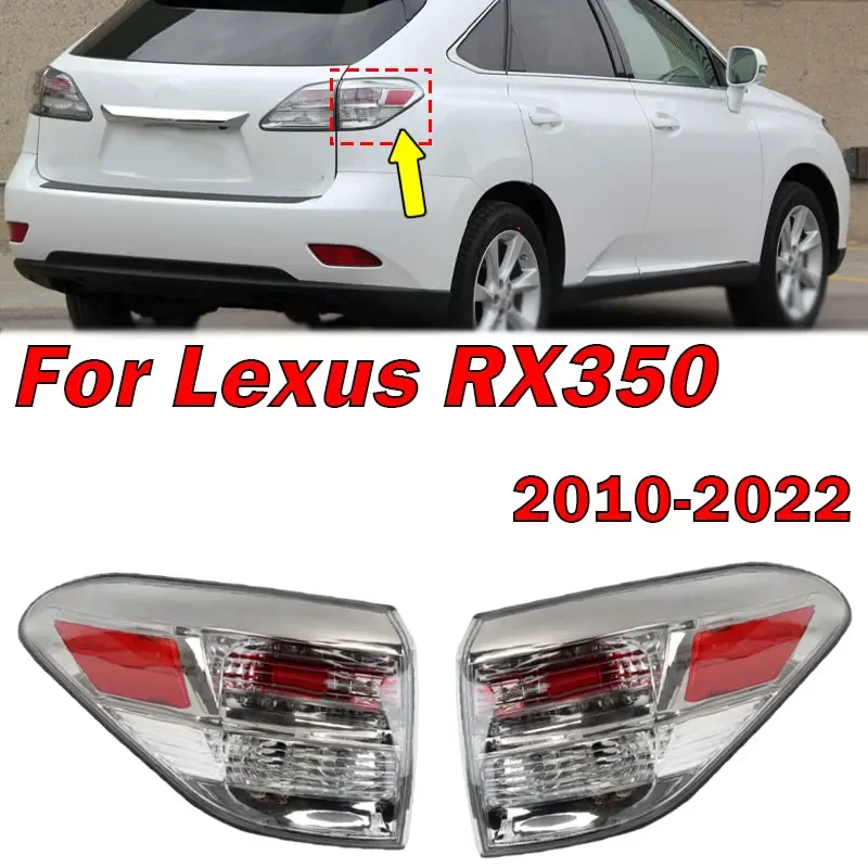 Car Exterior Accessories For Lexus RX350 2010 2011 2012 Auto Rear Tail Light Signal Lamp Warning Brake Light Taillight Assembly