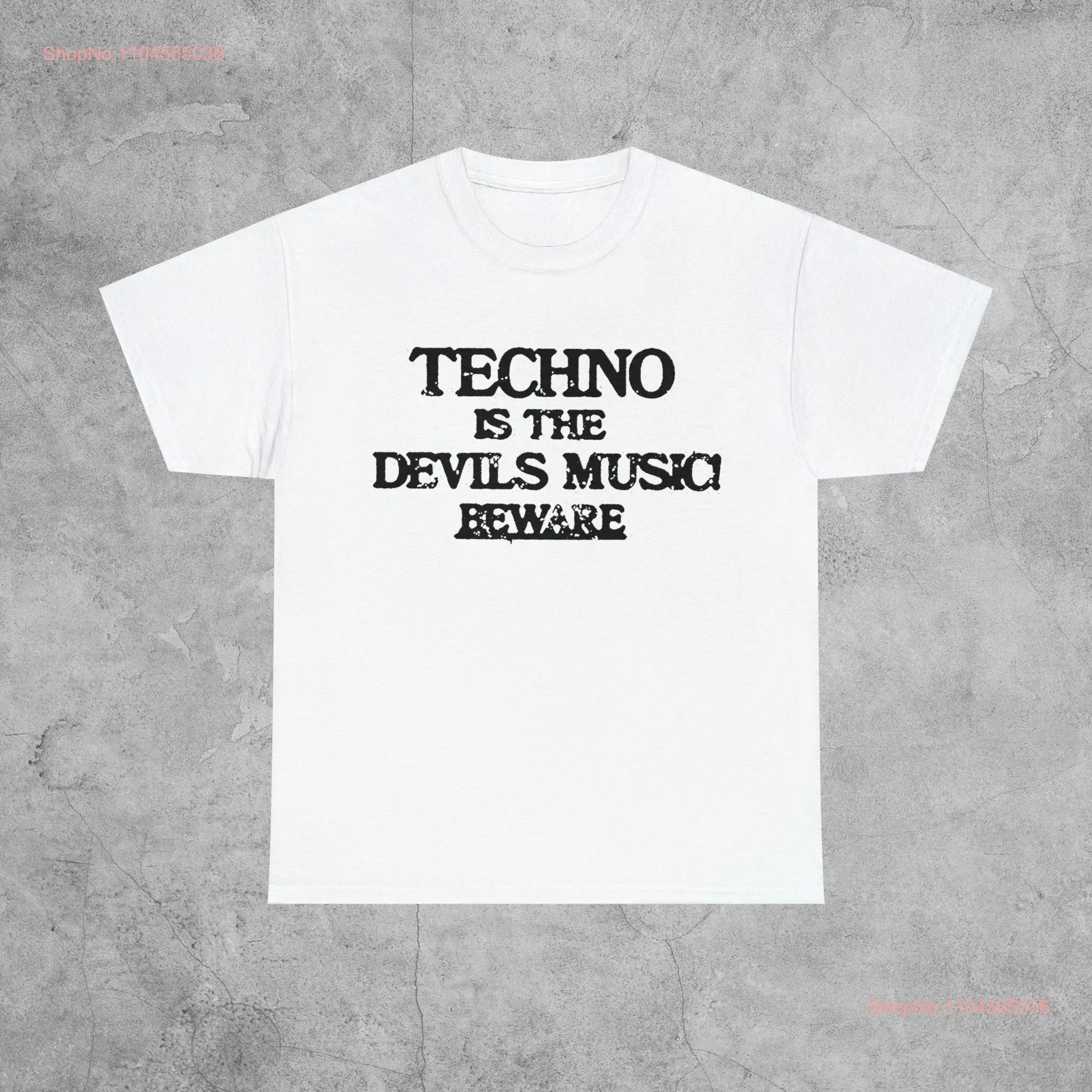Techno Is The Devil's Music T Shirt Drexciya Underground Resistance Cybotron Stingray Moodymann Aphex Twin Electro 90s