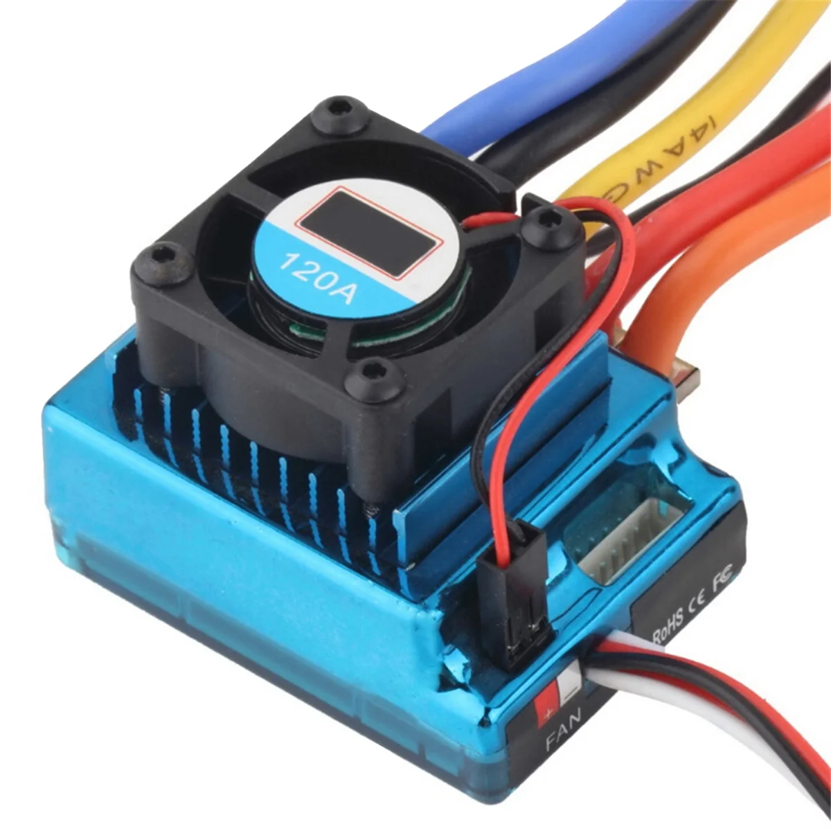 SCLS RC Racing ESC 120A Sensor Big Current Speed Controller RC Car Accessories for 1/8 1/10 1/12 Car Crawler Boat Part