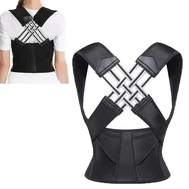 Back Posture Corrector Adjustable Back Spine Support Belt Corset Belts for Women Bodybuilding Back Belt Shoulder Rehabilitation