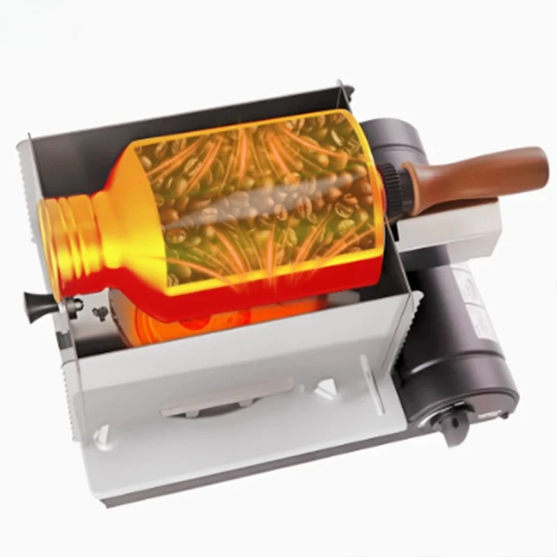 New Small gas coffee bean roaster, a durable coffee bean roasting equipment suitable for both household