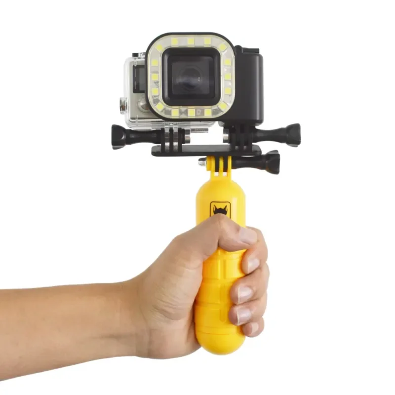 16 LED waterproof diving light, high intensity underwater photography fill light suitable for action video lighting