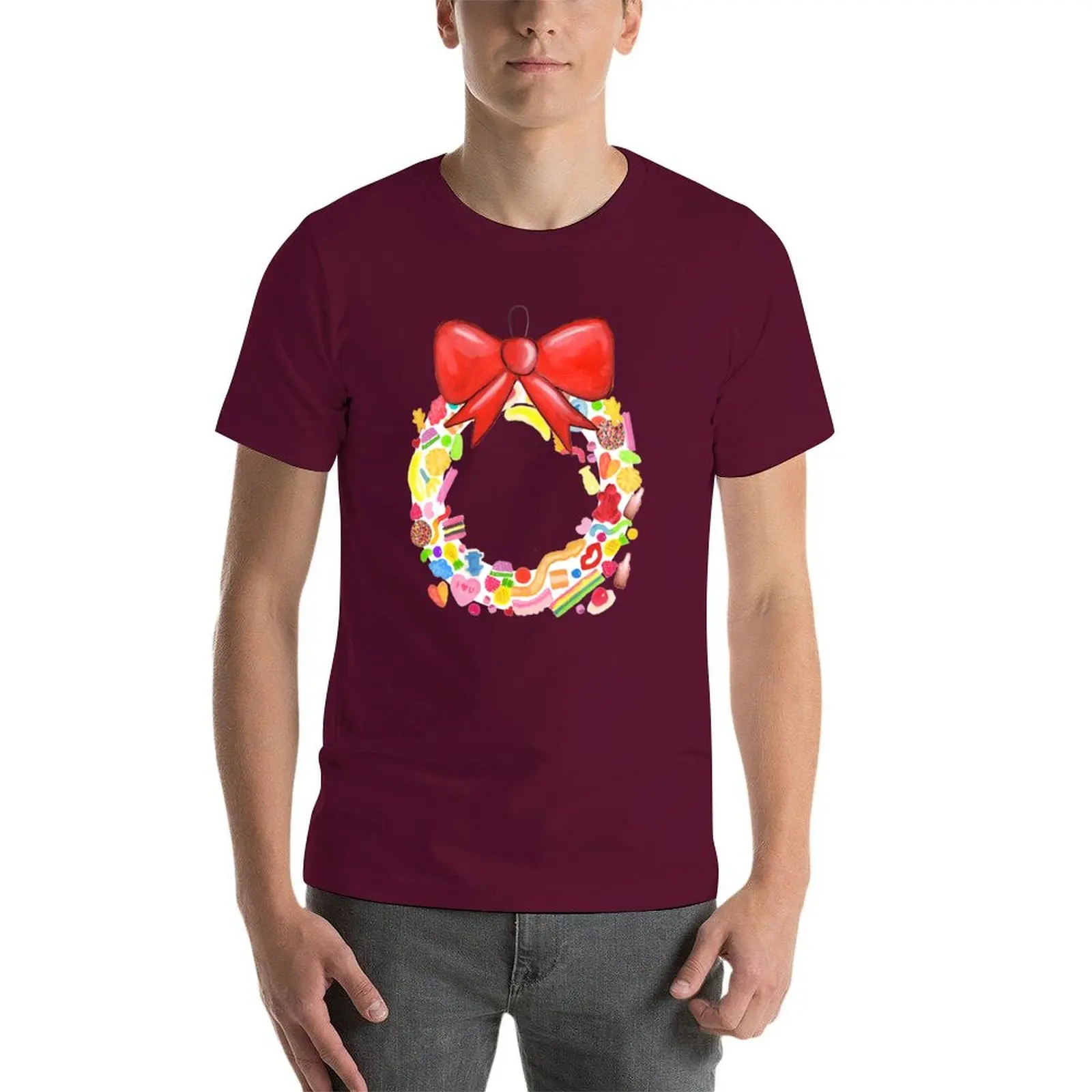 New Deck The Halls With Lots Of Lollies T-Shirt t-shirts man t shirt man Men's clothing