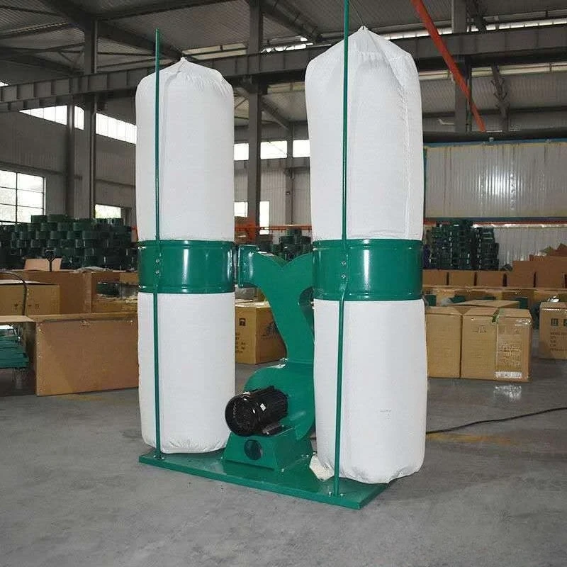 Equipamento coletor de pó industrial Grande coletor de pó de sucção Saco de pano para máquina de gravação de fábrica