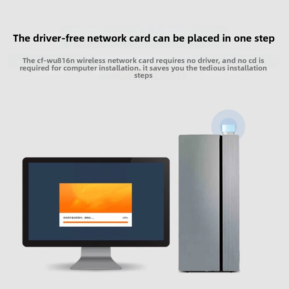 Durevole CF-WU816N Mini USB WiFi Adattatore 150Mbps 2.4G Scheda di rete USB Mini ricevitore WiFi wireless portatile Home Office