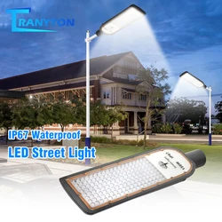 50W 100W 150W 200W LED Street Lamp Light 85-265V Road Yard Floodlight Outdoor Industrial Garden Flood Lighting