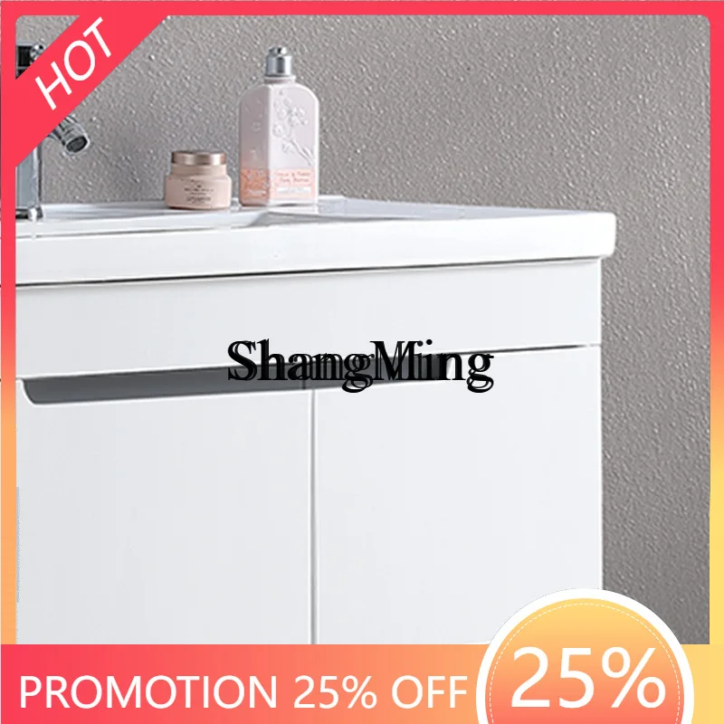 FG good-looking  Home Household Floor-Standing Washbasin Cabinet Bathroom Washbasin Cabinet Washbasin Cabinet Set In Stock