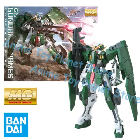 Bandai Original MODELKIT MG 1/100 GUNDAM DYNAMES Modellbyggsats Anime Action Fighter Monteringsmodell Leksakspresent För Barn 10 best sales Gundam MG modellbyggsats - №5