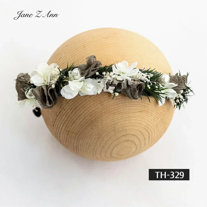 Photography props full moon infant newborn baby  handmade headflower studio shooting accessories