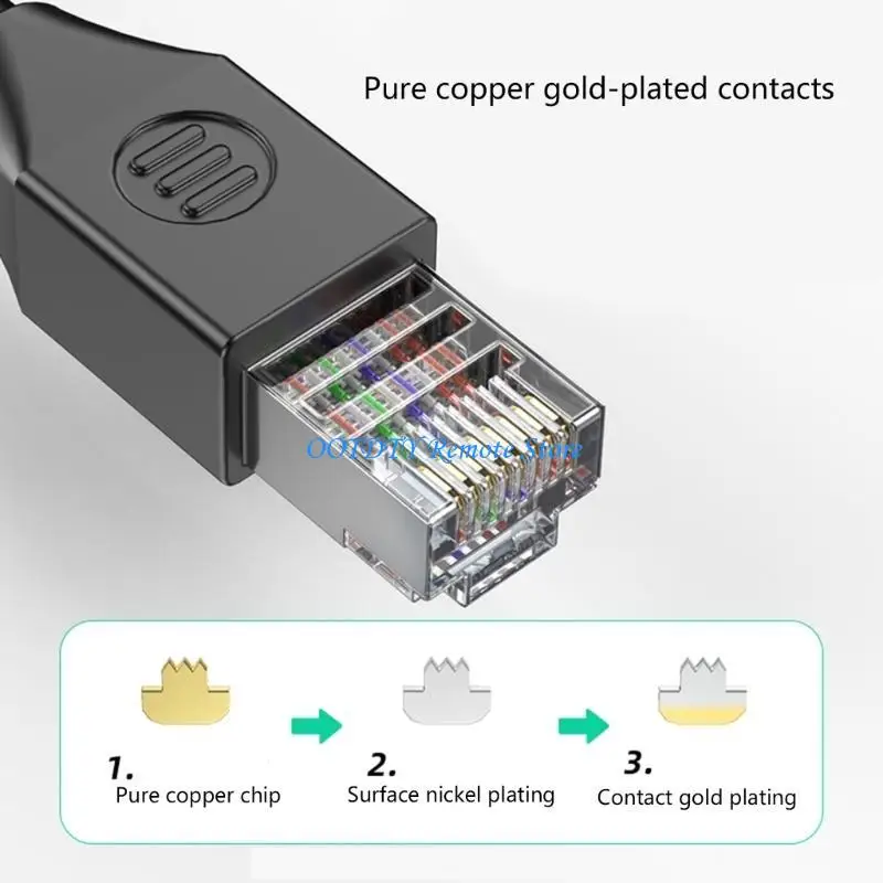 

RJ45 to DB9 Serial Port Male/Female Extension Line Networking Debugging Cable Switches Server Serial Port Control Cord