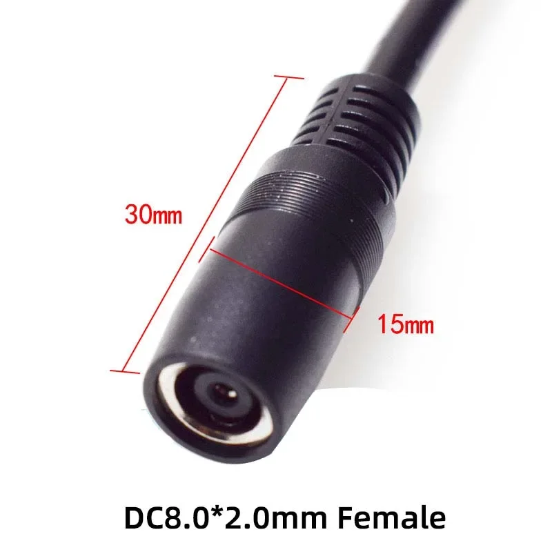 2 Stück Anderson Steckerkabel Netzkabel Gabelstapler Batteriestecker AdapterkabelDC8020 Buchse auf 30 A