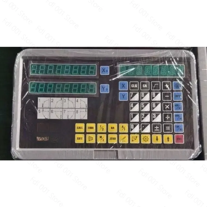 Grating digital display table, two-axis display, disassembled parts GCS900-2D