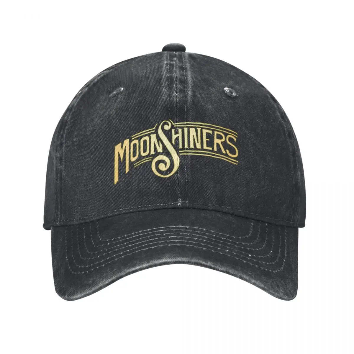 Moonshiners gold Baseball Cap Custom Cap hiking hat Visor Hats Woman Men's