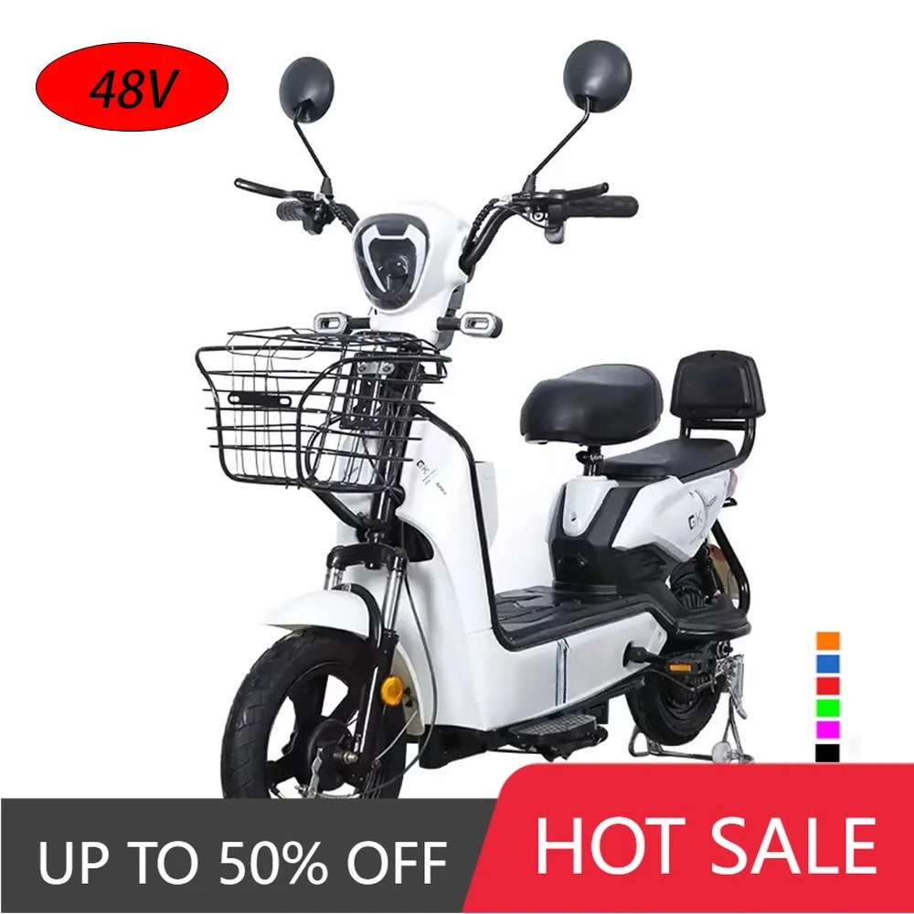 

TTY In stock 48V fast electric motorcycle/35km/h city electric bicycle scooter with long range