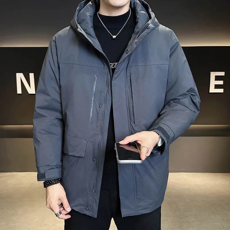 Hiking Jacket for Men Couple Outfits  Windproof and Waterproof Jacket Sporty Style Coat Mountaineering Suit Winter Down Jacket