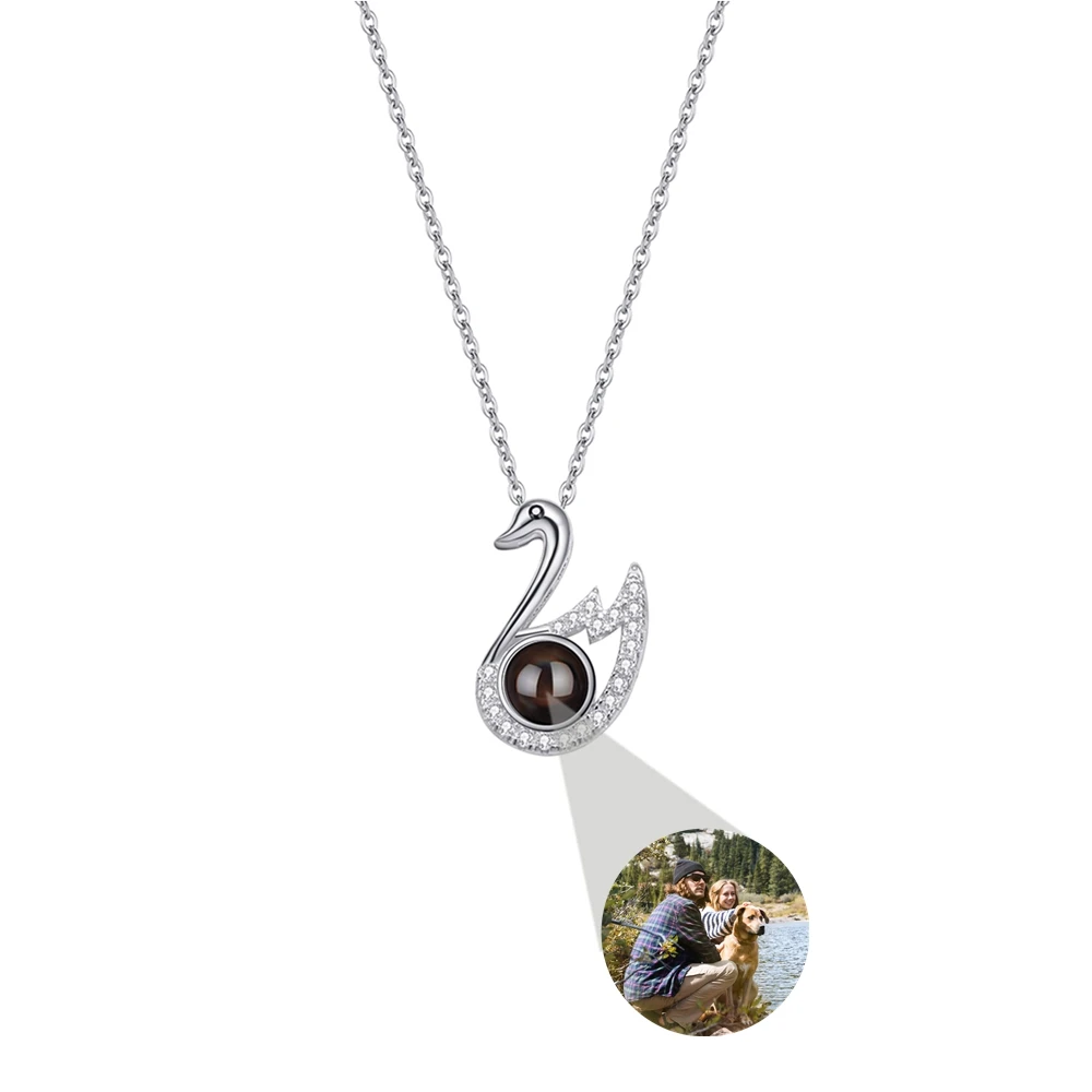 

Personalized Ball Pendant Custom Photo Necklace Projection Photo Necklace for Women Men Birthday Gift