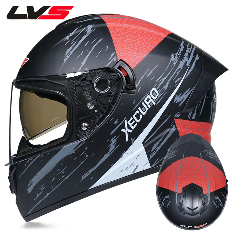 Motorcycle helmet cross motorcycle helmet face integral double lens racing helmet quick release motorcycle helmet approved