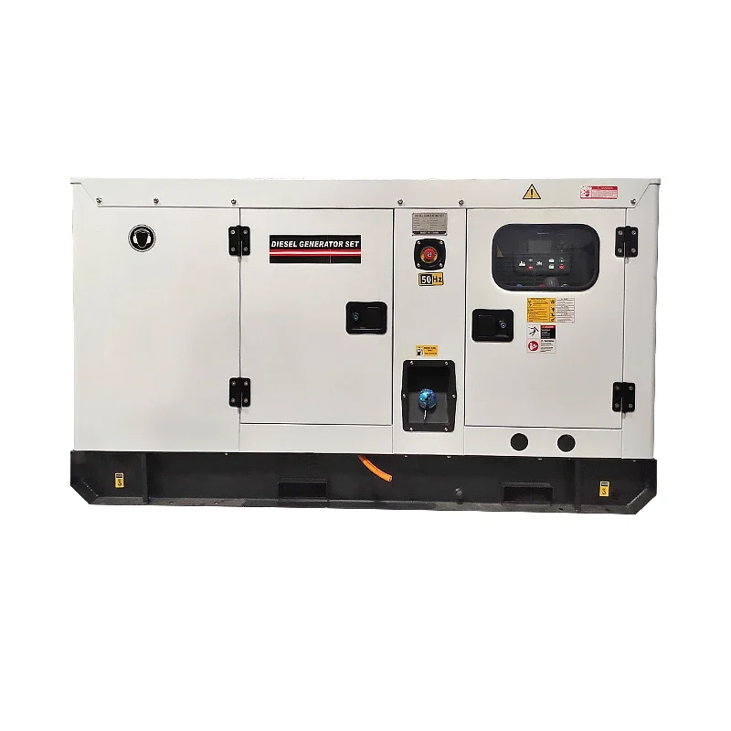 القوة الصناعية الذكية 24KW 30KVA مجموعة مولدات الديزل الصامتة محرك ريكاردو مستوى عال من الأتمتة لمصنع التصنيع