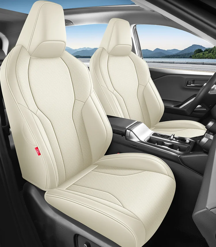 Car Special Seat Covers Full Set For Toyota RAV4 2026 Suede Seat Cushion Front Rear Seat Protectors Cover Car styling