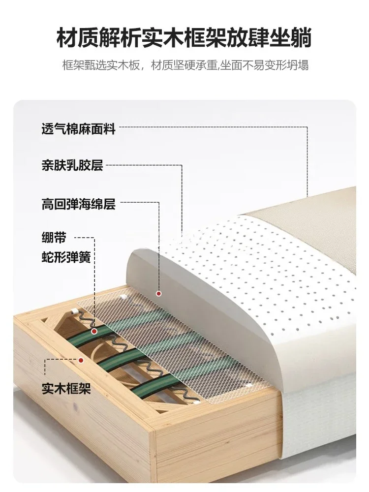 Simple Modern Fabric Tofu Block Sofa Single Double Seater Sofa Chair for Small Apartment Living Room Rental