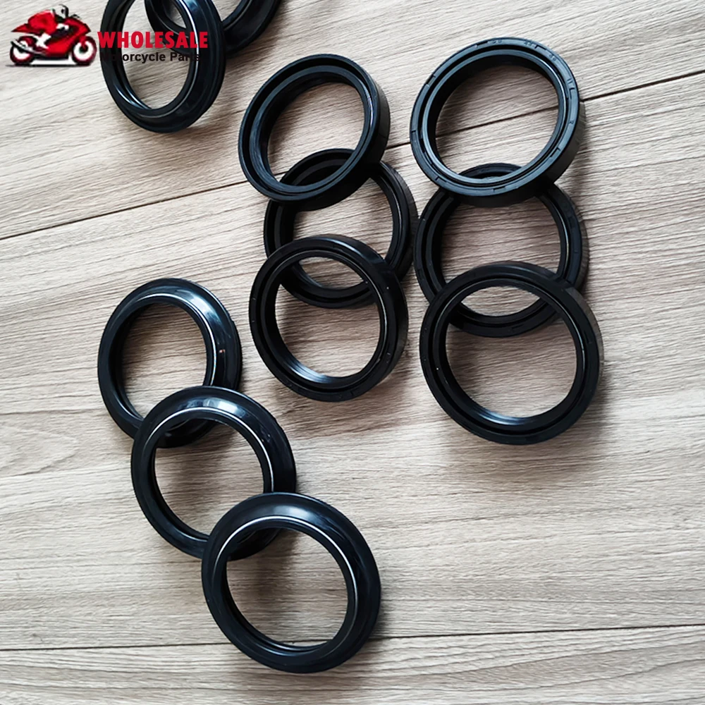 

2/4/8/16pc 46x58x11 MM Front Fork Dust Oil Seal For Honda XR650R Water Cooled XR650 SM SUPERMOTAR XR 650 R XR650S 51490-MBN-671