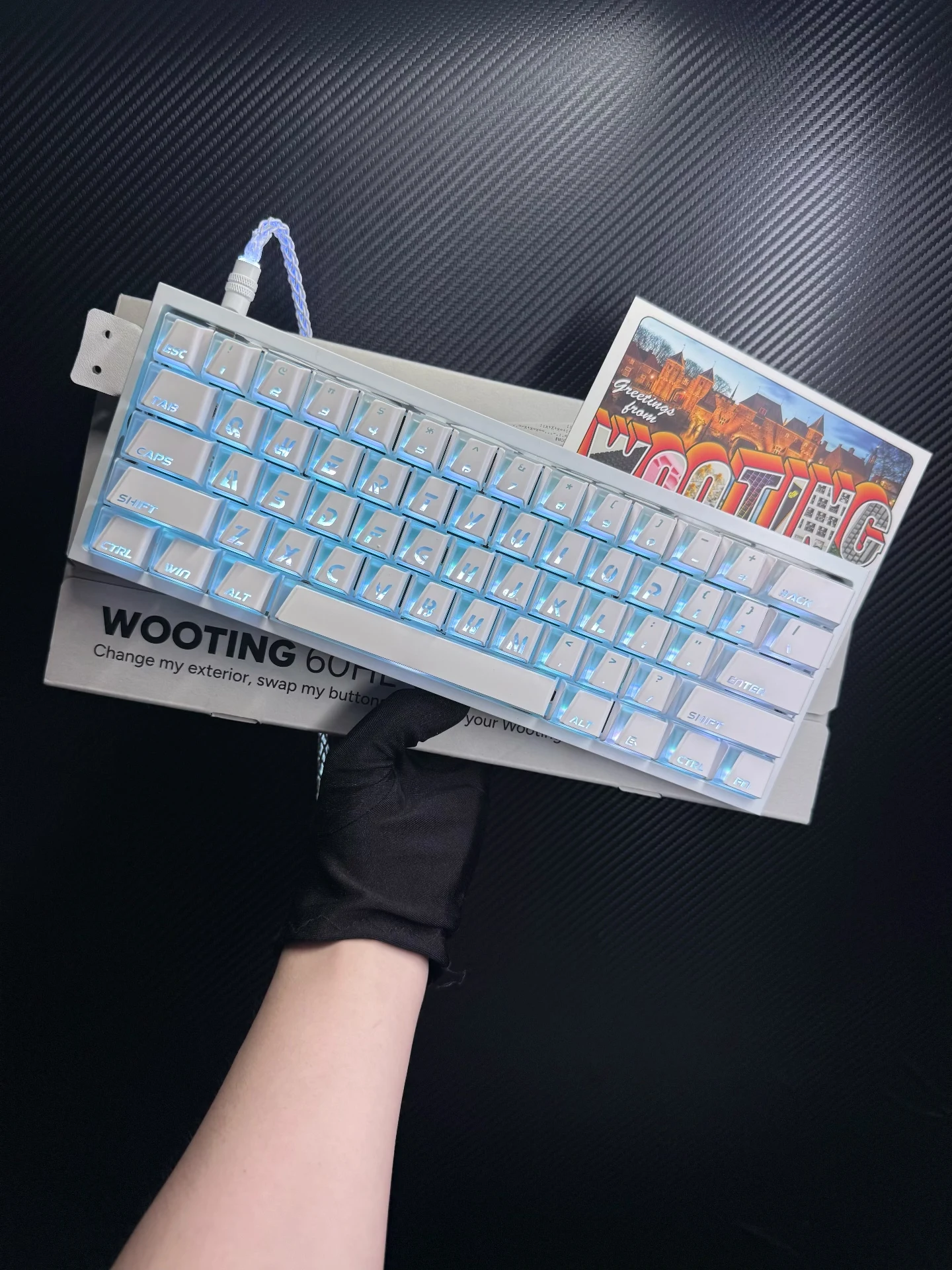 Gaming Keyboard No Number Pad - Custom Full Mod Custom HE Keyboard