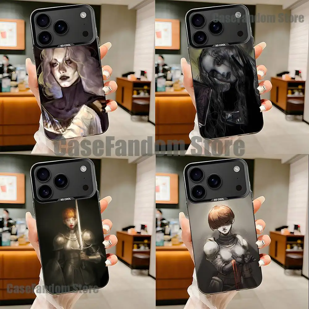 

Game F-Fear H-Hunger Black Matte Shockproof CoverPhone Case For iPhone 17,16,15,14,13,12,11,Pro,Max,Plus